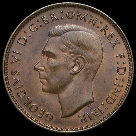 1948 british penny|1948 georgivs vi penny value.